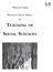 1.5 TEACHING OF SOCIAL SCIENCES POSITION PAPER NATIONAL FOCUS GROUP