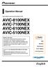 AVIC-8100NEX AVIC-7100NEX AVIC-6100NEX AVIC-5100NEX