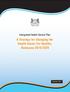 Intergrated Health Service Plan: A Strategy for Changing the Health Sector For Healthy Botswana 2010-2020