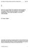 How to Make the WTO Dispute Settlement System Work for Developing Countries March 2003