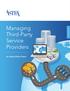Managing Third-Party. Service Providers. An Astea White Paper WHITEPAPER