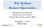 Why Thailand. & Business Opportunities. Duangjai Asawachintachit Deputy Secretary General Thailand Board of Investment (BOI)