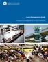Asset Management Guide. Focusing on the management of our transit investments