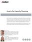How to Do Capacity Planning