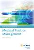 BODY OF KNOWLEDGE FOR. Medical Practice Management. 2nd edition
