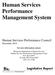 Human Services Performance Management System