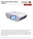3100 Lumens SVGA DLP (White) Projector PJD5155L