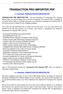 TRANSACTION PRO IMPORTER PDF