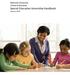National University School of Education. Special Education Internship Handbook January 2014