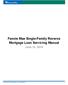 Fannie Mae Single-Family Reverse Mortgage Loan Servicing Manual June 10, 2015