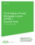 TILA Higher-Priced Mortgage Loans (HPML) Escrow Rule