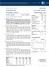 Anadolu Cam OUTPERFORM (M) 04 December 2007. *Upside Potential 112% Equity / Mid Cap. / Glass. Hard to Ignore the Message in the Bottle...