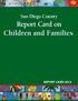 San Diego County. Report Card on Children and Families