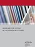 Guidelines for System Accreditation Procedures. Accreditation, Certification and Quality Assurance Institute