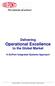 Delivering Operational Excellence to the Global Market A DuPont Integrated Systems Approach
