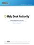 HDA Integration Guide. Help Desk Authority 9.0