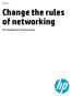 Change the rules of networking