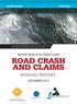 ROAD CRASH AND CLAIMS