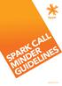 SPARK CALL MINDER GUIDELINES. spark.co.nz