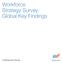 Workforce Strategy Survey: Global Key Findings
