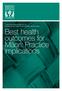 A resource booklet prepared for the Medical Council of New Zealand by Mäuri Ora Associates. Best health outcomes for Maori: Practice implications