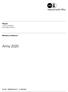 Report. by the Comptroller and Auditor General. Ministry of Defence. Army 2020