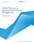 Deltek Maconomy Business Performance Management