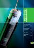 measurement Monitoring& Continuous monitoring devices (On-line) p. 55 Sensors p. 56 Periodic monitoring devices (Off-line) p. 57 Software p.