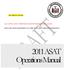 2011 ASAT Operations Manual EXCERPTS FROM ALCOHOL AND SUBSTANCE ABUSE TREATMENT (ASAT)