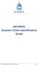 INTERPOL Disaster Victim Identification Guide