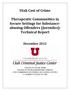 Utah Cost of Crime. Therapeutic Communities in Secure Settings for Substanceabusing Offenders (Juveniles): Technical Report.