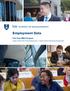 Employment Data Full-Time MBA Program