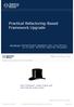Practical Refactoring-Based Framework Upgrade