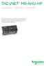 TAC I/NETTM MR-AHU-HP. Application Specific Controller