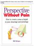 Perspective Without Pain: How to Create a Sense of Depth in Your Drawings and Paintings