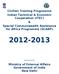 Civilian Training Programme Indian Technical & Economic Cooperation (ITEC) & Special Commonwealth Assistance for Africa Programme (SCAAP) 2012-2013