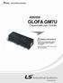 GLOFA GM7U. Programmable Logic Controller. Read this manual carefully before installing, wiring, operating, servicing or inspecting this equipment.
