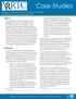 Case Studies. Abstract. Background. Utilizing a Call Center to Contact Customers on the Waitlist Florida Division of Vocational Rehabilitation