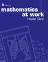 mathematics at work Health Care