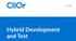 Hybrid Development and Test USE CASE