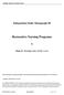 Restorative Nursing Programs