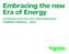 Embracing the new Era of Energy. Schneider Electric East Mediterranean COMPANY PROFILE - 2014