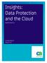 Insights: Data Protection and the Cloud North America