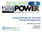 Energy Storage for Demand Charge Management