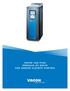 vacon 100 hvac premium ac drive for indoor climate control