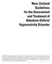 New Zealand Guidelines for the Assessment and Treatment of Attention-Deficit/ Hyperactivity Disorder