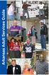 Arkansas Adult Services Guide