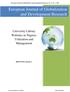 European Journal of Globalization and Development Research