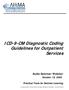 ICD-9-CM Diagnostic Coding Guidelines for Outpatient Services
