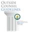 Outside Counsel Guidelines